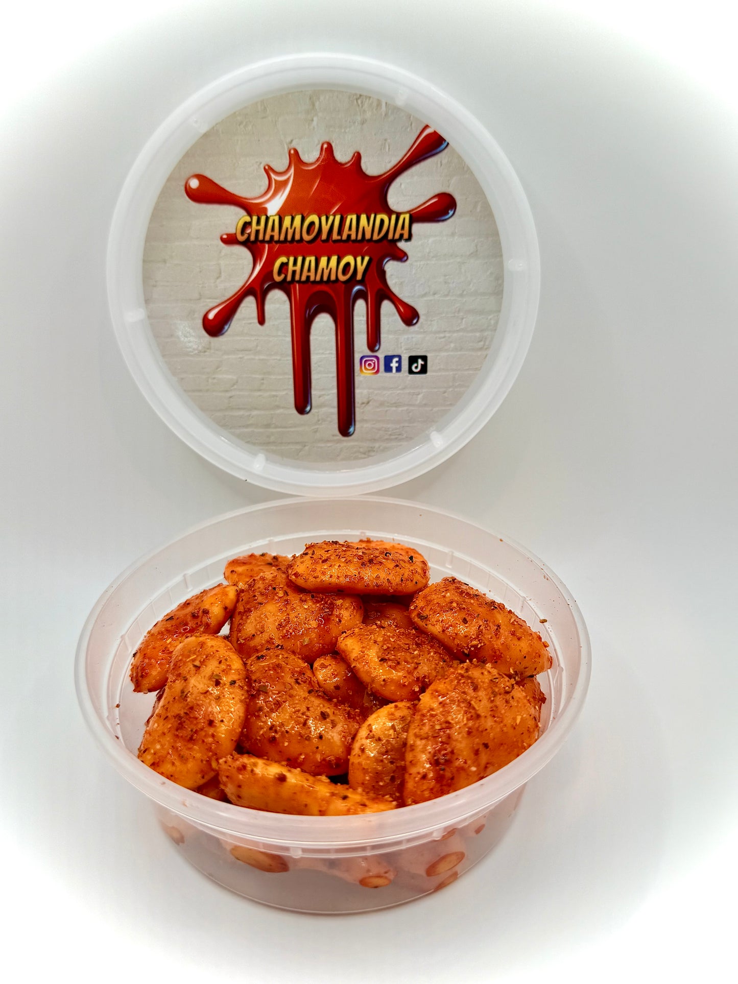 Manguitos with chamoy